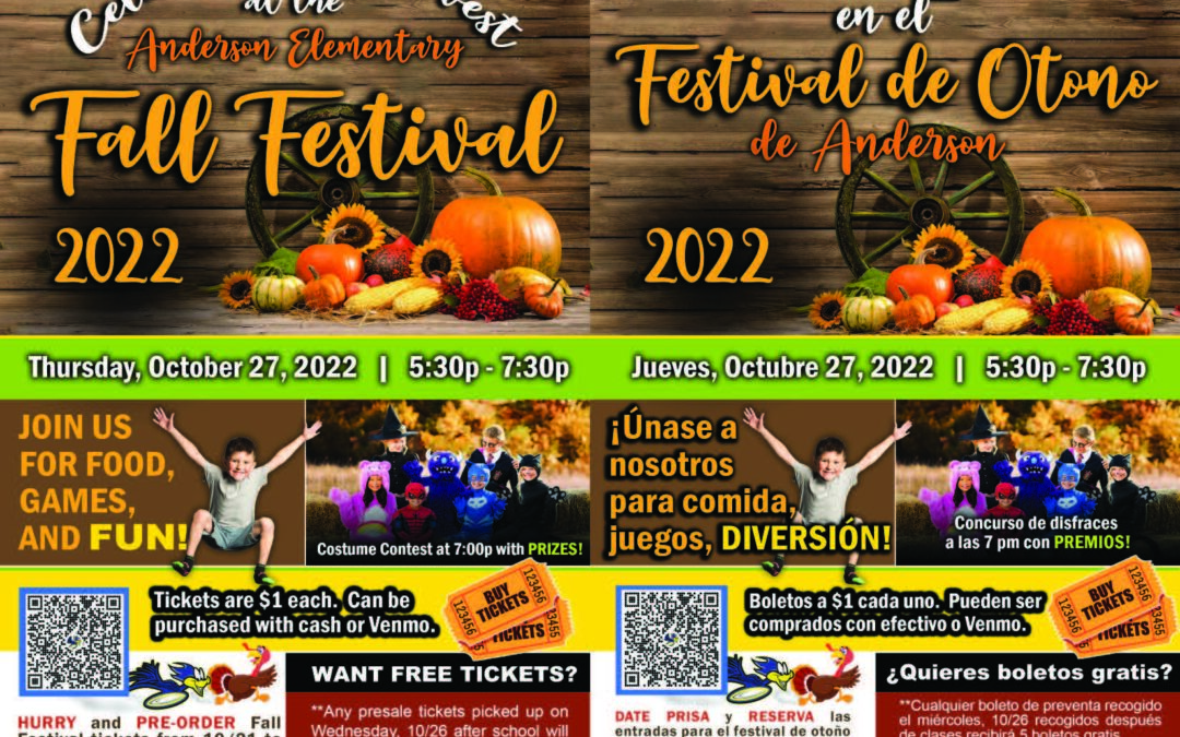 Fall Festival/Festival de Otono – October 27, 2022