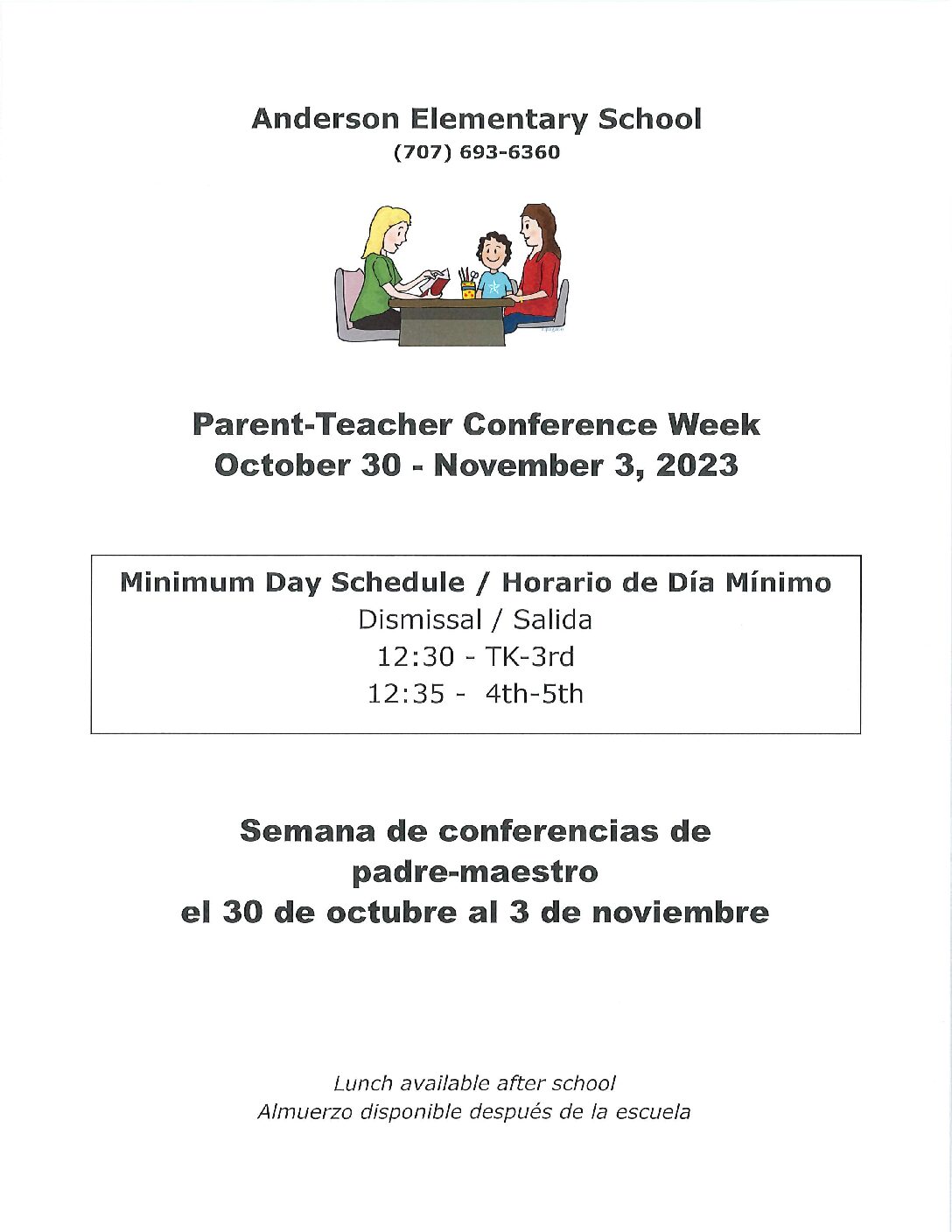 Conference Week Oct 30-Nov 3, 2023