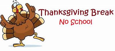 Thanksgiving Break November 20-24