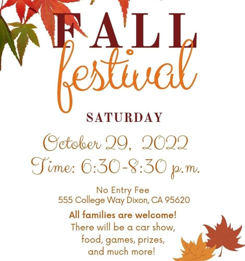 Fall Festival poster