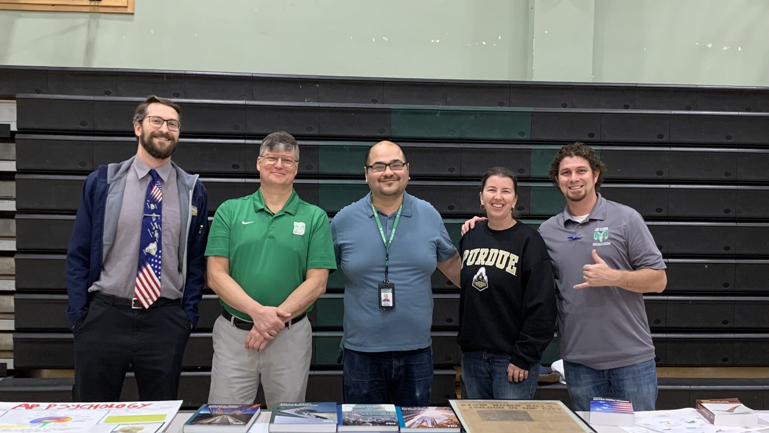 (L-R) Mr. Olson, Mr. Nelson, Mr. Faquiryan, Mrs. Sundstedt, Mr. M Rodriguez