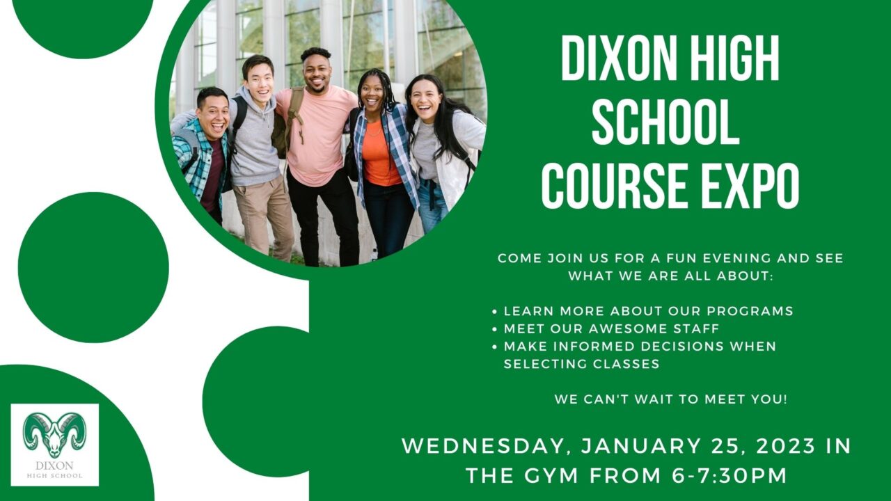 Course Expo Wednesday Jan 25th Dixon High School course-expo-wednesday-jan-25th-dixon-high-school
