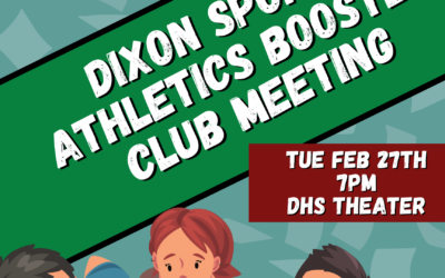 Dixon Sports Athletics Booster Club Meeting