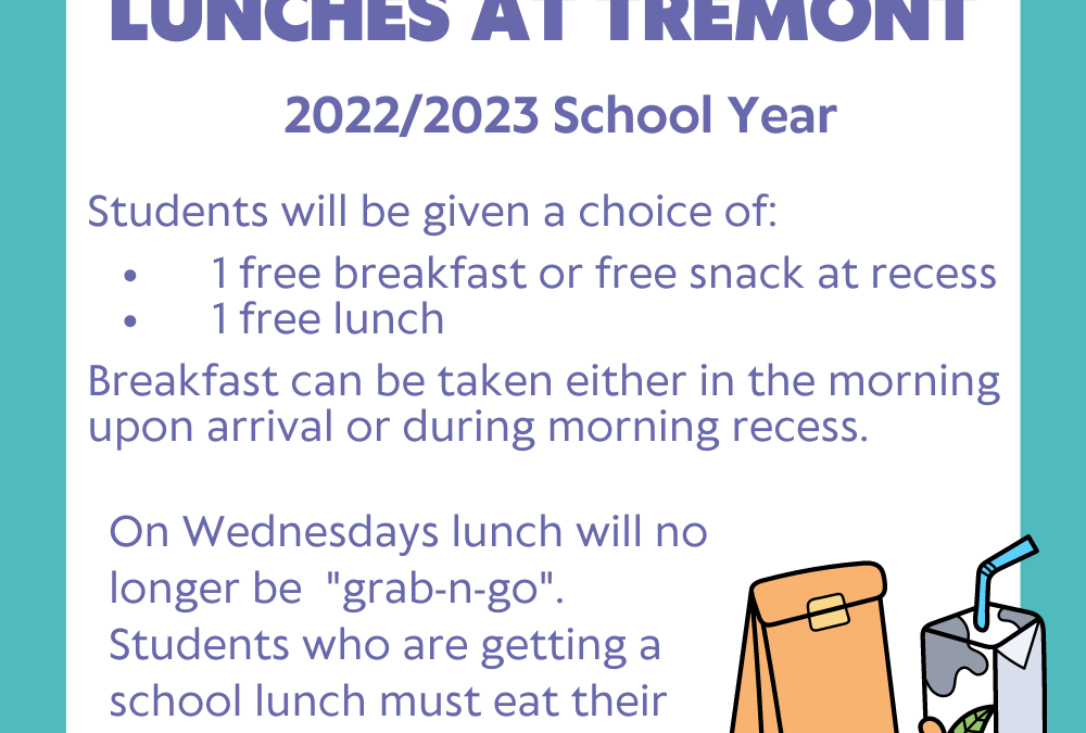 School Lunches / Almuerzos en la Escuela