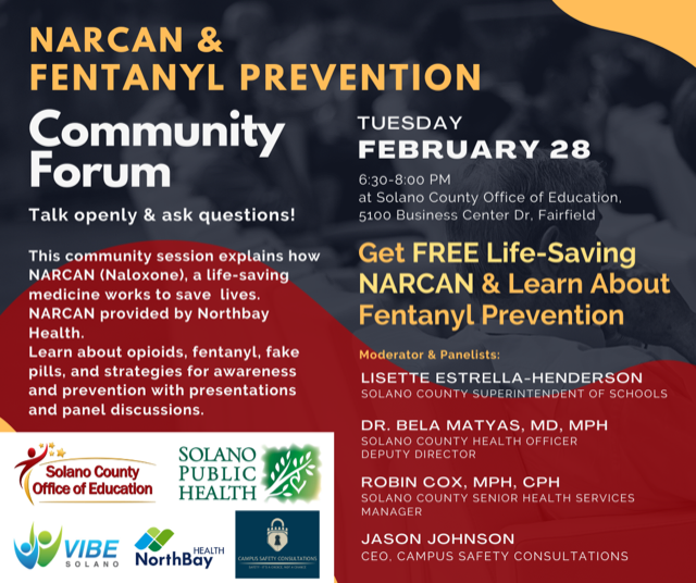 Community Forum NARCAN & FENTANYL PREVENTION